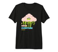 Déclaration misanthropique « I Hate Everyone No Exception » T-Shirt Haut de Gamme