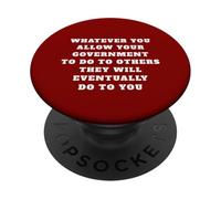 Déclaration Politique Anti-fascisme Anti-Gouvernement PopSockets PopGrip Adhésif