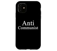 Déclaration Politique anticommuniste Capitalisme du marché Libre Coque pour iPhone 11