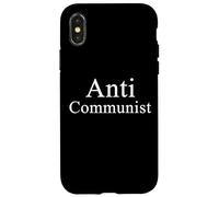 Déclaration Politique anticommuniste Capitalisme du marché Libre Coque pour iPhone X/XS