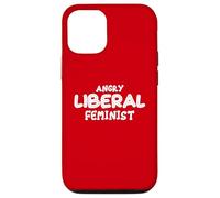 Déclaration Politique féministe libérale en colère Coque pour iPhone 12/12 Pro