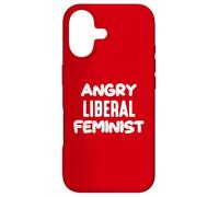 Déclaration Politique féministe libérale en colère Coque pour iPhone 17