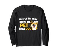 Déclaration sur « Hors de Mon Chemin, Je Dois caresser ce Chien » Manche Longue