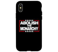 Déclaration sur l'abolition de la monarchie Bold Stars Coque pour iPhone X/XS