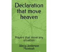 Declaration that move heaven: Prayers that move any situation