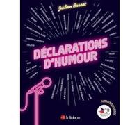 Déclarations d'humour