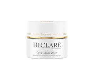Declaré Ocean's Best 50 ml - Crème hydratante aux minéraux marins - pour tous types de peau - avec vitamine E, extrait d'algues et de jojoba et acide hyaluronique - Effet hydratant 24 heures
