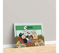 Declea Cadre moderne Impression glamour Monopoly Ambition - décor moderne pour la maison cadre pour le salon décoration maison