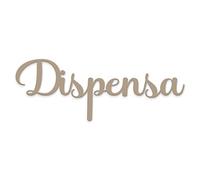 Declea Décoration Murale pour Cuisine écrite en Bois à Suspendre Garde-Manger, idéale pour la Cuisine, décoration de Maison, Restaurants et locaux, Inscription décorative en Bois fabriquée à la Main