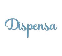 Declea Décoration Murale pour Cuisine écrite en Bois à Suspendre Garde-Manger, idéale pour la Cuisine, décoration de Maison, Restaurants et locaux, Inscription décorative en Bois fabriquée à la Main