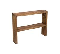 Declea Étagère en bois, présentoir à 2 étages pour nourriture, dessert, dessert, décoration de cuisine, organisateur de cuisine, pour pots et conteneurs, décoration de maison