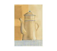 Declea Home Decor Poster idéal pour la cuisine Théière - Image ancienne de haute qualité pour ameublement maison restaurant bar pub et magasins - Impressions pour décoration