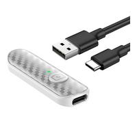 Déclencheur à Distance Bluetooth,Design en Fibre de Carbone,Télécommande Rechargeable pour Caméra de Smartphones iOS et Android,Compacte et Portable,avec Chargement Type-C,Portée de 10m(Q399)