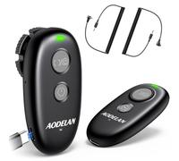 Déclencheur à distance rechargeable AODELAN pour appareil photo - Télécommande sans fil et filaire pour Canon Rebel T7, T6, T3i, EOS R5, R6 II, R7, R8, R10, RP, 200D(SL2), 250D(SL3), 6D Mark II, 7D