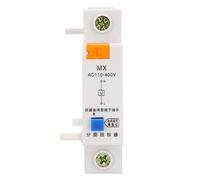 Déclencheur auxiliaire MX pour la déconnexion et la commande automatiques des disjoncteurs CA/ 110-400 V pour locaux de incendie et installations électriques. Séparateur de sécurité intégré.