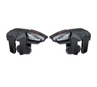 Déclencheur de jeu mobile - Manette à six doigts, poignée ergonomique d'artefact, bouton mécanique sensible, manette mobile pour le confort des règles de survie