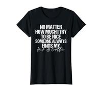Déclencheur de réponse émoussée Dicton Sarcastique T-Shirt Graphique avec Valeur