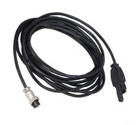 Déclencheur micro interrupteur pour torches de soudage TIG et de découpe plasma - PVC de haute qualité + ABS interrupteur étanche/anti-interférence avec câble de 4,3 m et connecteur aviation GX16-2