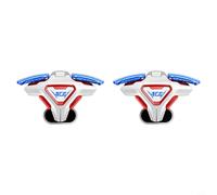 Déclencheurs de jeu mobiles à 6 doigts avec précision mécanique, boutons en alliage galvanisé, prévention des contacts accidentels et prise en main stable en silicone pour un meilleur contrôle du jeu