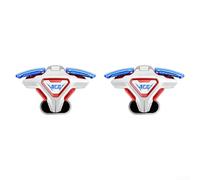 Déclencheurs de jeu mobiles à six doigts avec précision mécanique et boutons en alliage galvanisé pour un meilleur contrôle, prévention des contacts accidentels, stable