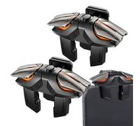 Déclencheurs de téléphone - Lot de 2 manettes mobiles pour jeux FPS | Clips à réponse rapide, prise en main ergonomique, accessoire sans prise pour appartements, fêtes, anniversaires, travail, jeux