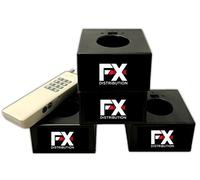 Déclencheurs pour jets de scène - lot de 4 bases + télécommande - Livraison 24/48h !