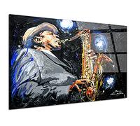 DECLINA, Reproduction peinture Rémi Bertoche, tableau déco contemporain, impression sur verre acrylique, cadre mural design, décoration murale moderne, art coloré, artiste français