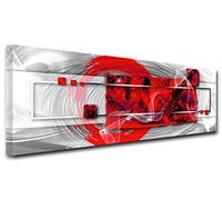 DECLINA, Tableau décoratif en toile décorative 80x30 cm - Panoramique Volupté - déco murale design pour salon - Fabriqué en France