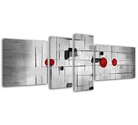 DECLINA, Tableau Decoration Murale Salon, Toile imprimée, Tableau Deco Tableau Toile Art Moderne Minimaliste 240x100 cm