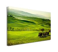 DECLINA - Tableau Design Campagne - Cadre Paysage Campagne Atmosphère Zen - Impression Haute Définition Sur toile - Atelier Français