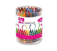 Deco 3450/64 Pastels à cire, boîte 64 pièces