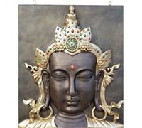 Déco 3D peinture sculpture 184x143cm statues sculptures Nouveau Bouddha Nouveau R113b
