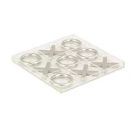 Deco 79 77627 Tic Tac Toe, Silver
