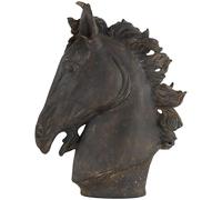 Deco 79 Poly-Stone Horse Head, 25 by 22-inch