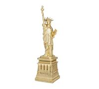 Deco 79 Statue et Sculpture pour la Maison, décoration Artistique pour Salon, Bureau, Chambre à Coucher, doré, 12,7 x 10,2 x 43,2 cm (L x l x H)