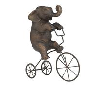 Deco 79 Statue et Sculpture pour la Maison, décoration Artistique, Salon, Bureau, Chambre, Bronze, 12,7 x 27,9 x 35,6 cm (L x l x H)