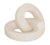 Déco à poser Louan H.20cm résine blanc - Atmosphera createur d'interieur