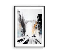 Deco Affiches Murales 50x70cm Affiche Decoration Murale Architecture Paysage Rue Cuisine Wall Art Design Moderne Poster Cadre Noir Tableau Decoration Salon Chambre Decor P2BPA50x70-5403