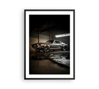 Deco Affiches Murales 50x70cm Affiche Decoration Murale Voiture De Sport Rétro Classique Cuisine Wall Art Design Moderne Poster Cadre Noir Tableau Decoration Salon Chambre Decor P2BPA50x70-5779