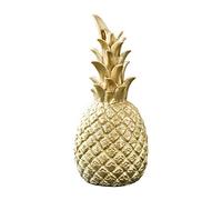 Déco Ananas Vintage Sculpture Déco Figure Salon Armoire À Vin Fenêtre Bureau Décoration De Bureau (Or, S)