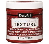 DECO ART Americana Decor Texte Brique Rouge Taille Unique