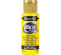 Deco Art Americana Peinture Acrylique Multi-usages, Jaune Vif