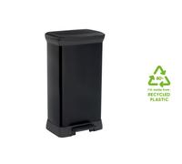 DECO BIN Poubelle rectangulaire avec pédale 50L - Veba