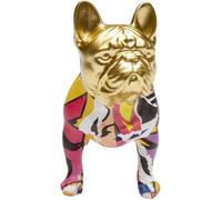 Déco bouledogue doré graffiti Kare Design