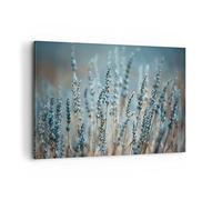 Deco Cadre Décoration Salon Lavande Lame Fleur Moderne Impression sur Toile 120x80cm Image Tableau Decoration Murale Chambre Cuisine Horizontal Art Wall Grand Tableaux Decoratifs Muraux AA120x80-4986