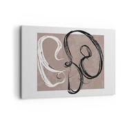 Deco Cadre Décoration Salon Minimalisme Morceau Abstraction Moderne Impression sur Toile 120x80cm Image Tableau Decoration Murale Chambre Horizontal Art Wall Tableaux Decoratifs Muraux AA120x80-6023