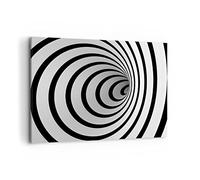 Deco Cadre Décoration Salon Spirale résumé composition Moderne Impression sur Toile 120x80cm Image Tableau Decoration Murale Chambre Horizontal Art Wall Grand Tableaux Decoratifs Muraux AA120x80-2648