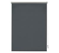 Deco Company Store Thermique à Enroulement sans Percage, Revers Thermique, Montage par Serrage, Réflexion maximale de lumière, économie d'énergie, pièces de Montage incluses, Anthracite, 85 x 150 cm