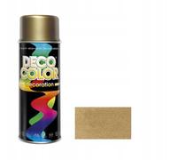 Deco Couleur Décoration universel multifonction à peinture en spray 400 ml Gloss Mat satiné Art Craft Art Décor DIY (RAL 0000 Doré _ Fini satiné)