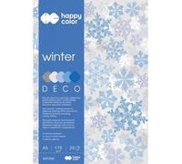 DECO Cristal bloc de couleurs A4 20 feuilles Happy Color